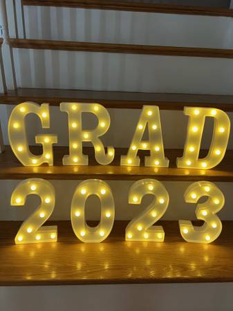 Light up letters & numbers 1