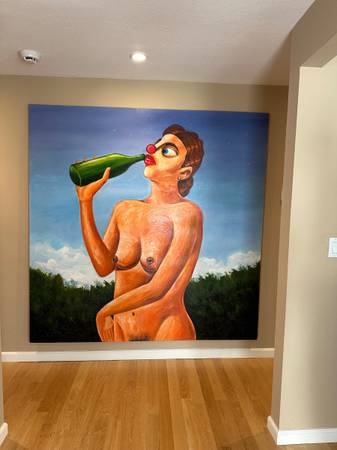 Original painting, Emmanuel Kazadi,Congolese artist 1