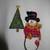 Women's 2X Shirt With Embroidered Holiday Snowman 8 thumbnail