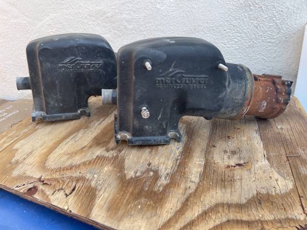 S.Steel exhaust Mercruiser risers.  5.7. 1