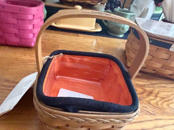 Longaberger hostess appreciation/coaster basket 1