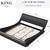 King-Size Platform Bed 4 thumbnail