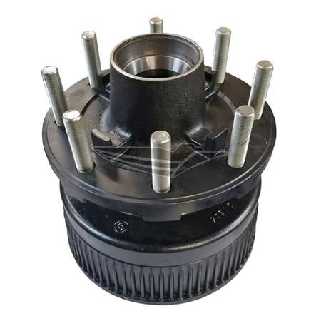 TruRyde® -15K TK Trailer Axle Hub and Drum - 15,000 lb Capacity - 8 lu 1