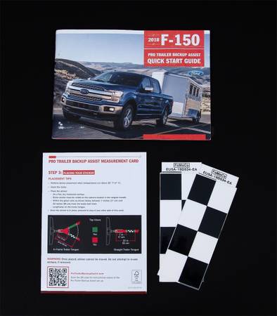 2015-22 Ford OEM F-150 2018 Pro Trailer Backup Assist Kit 1