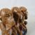 3 Wise Monkeys Speak See Hear No Evil Heavy Cast Iron Coin Bank 9 thumbnail