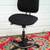 BAR STOOL Kitchen Chair Rolling Tall Seat Work Shop Furniture Black 1 thumbnail