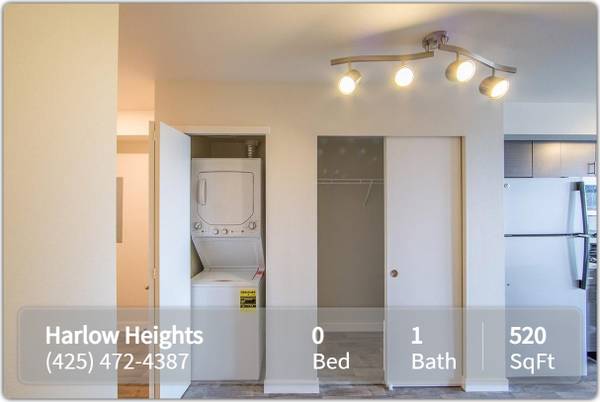 $1,600 / 520ft2 - For an easy commute by bus, come home to Harlow Heights Apartments (Seattle)64031305748097121