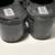 Crocs Cobbler blue shimmer leather mule with faux fur heeled clogs 7 6 thumbnail