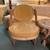 STUNNING SLIPPER CHAIRS Louis XVI style & Matching Ottoman! 3 thumbnail
