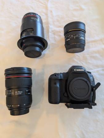 Canon 5D Mark III + Lenses OBO 1