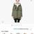 Women's Thickened Down Jacket - Green Jacket Coat - NEW W/O Tags 1 thumbnail