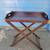 Butler Serving Tray and Stand Vintage Antique 1 thumbnail