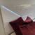 King 4 pc bedroom set white with led light on bed 5 thumbnail