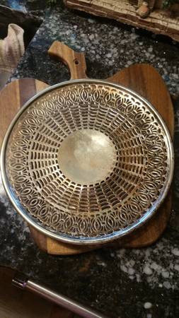 BRS Brides Pedestal Server - Silver 1