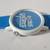CBS Sports Wrist Watch, Blue Silicone Rubber Strap Blue Sport Watch 8 thumbnail