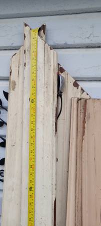 Vintage (1905) fir door casing/molding - $15 (columbia)63435791911683121