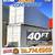 20 40 ft Cargo Container Storage Reefer Shipping Shed Sheds Containers 11 thumbnail