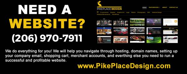 Web Design/Google Ads/WordPress/Repairs/SEO - (206) 970-7911 1