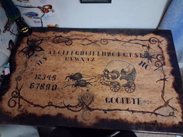 Solid wood Ouija table 1