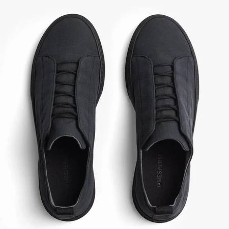 JAMES PERSE Size 8.5 Women's Concealed Modern Lace Up Sneakers 1