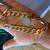 Brand New 9 inches SOLID Yellow Gold Man Bracelet  (have 2 sides) 5 thumbnail
