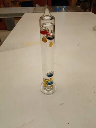 Galileo thermometer 1