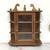 Vintage Glass Tabletop/Hanging Curio Display Cabinet with Finials 1 thumbnail