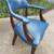 Club Chair, High End, by Boling Chair-Nail Head Trim-Vibrant Blue 1 thumbnail