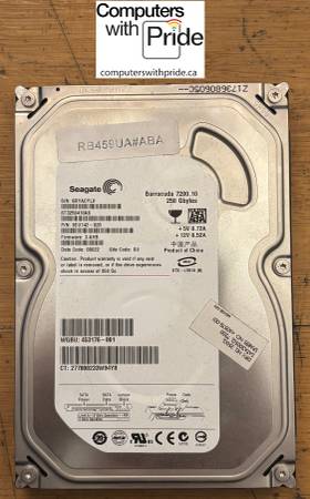 Various Desktop SATA 3.5” Hard Drives - See Description 1
