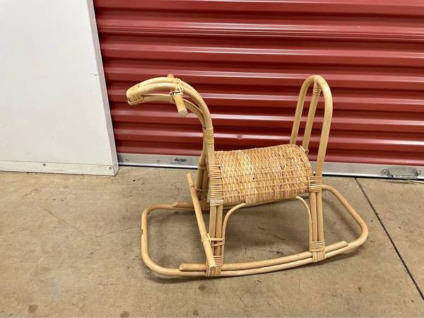 Poppie Rattan Rocking Horse 1