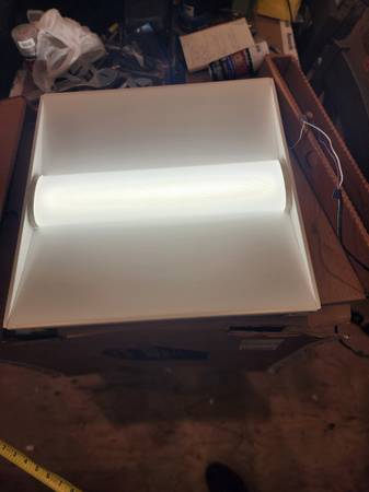 2 ft Square LED lights intended for install in drop ceiling 1