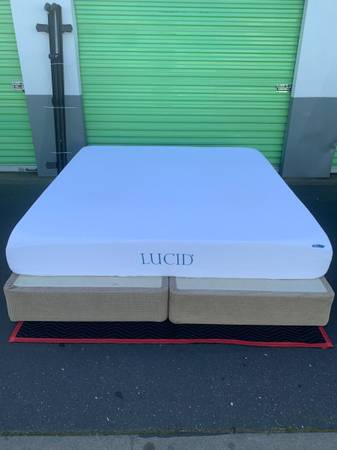 King Size bed and frame 1