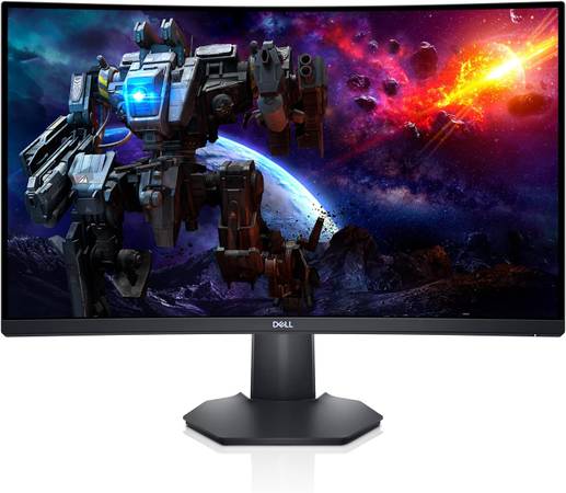 Monitor Dell Curvo para juegos: 27 pulgadas QHD (2560 x 1440), 1500R, 165 Hz - $150 (San Mateo)63471036584963121