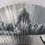 Large Hand Painted Water Color Asian Fan 14 thumbnail