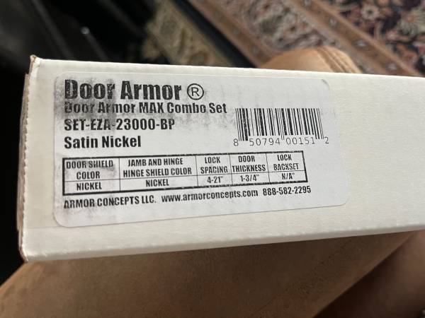 Door armor MAX Combo set (set of 4) 1