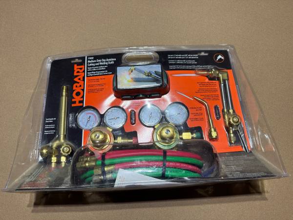 Hobart oxy-acetylene torch kit 1