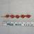 CORO Red Lucite, Gold Tone Bracelet With Beautiful Flower/Leaf Pattern 1 thumbnail