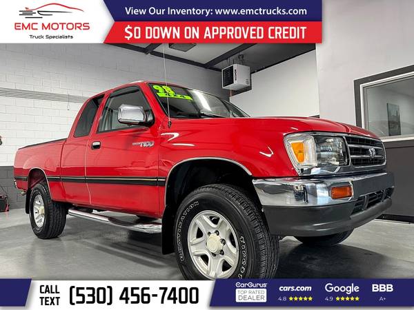 1998 Toyota T100 T 100 T-100 SR5 SR 5 SR-5 SERVICED AND READY! - $12,950 (1010 GRASS VALLEY HWY, AUBURN, CA 95603)63654698561539120