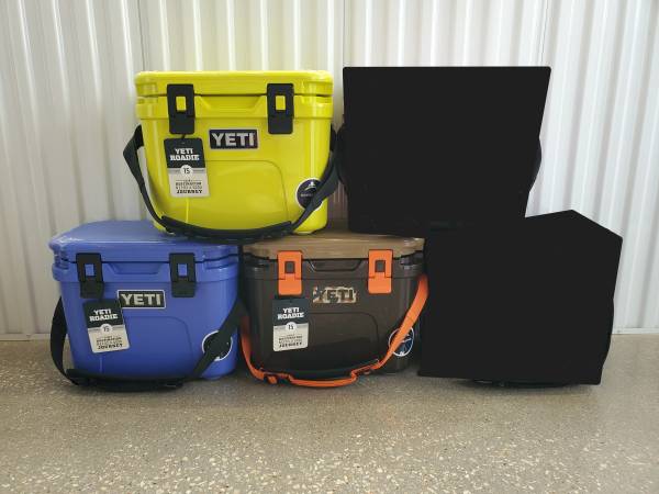 Brand New/Never Used Limited Edition YETI Roadie 15 Hard Coolers 1