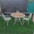 Vintage Rustic Metal Patio Set 1 thumbnail