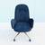 Steelcase West Elm Work Kent Office Desk Chair Royal Blue Velvet, New 5 thumbnail