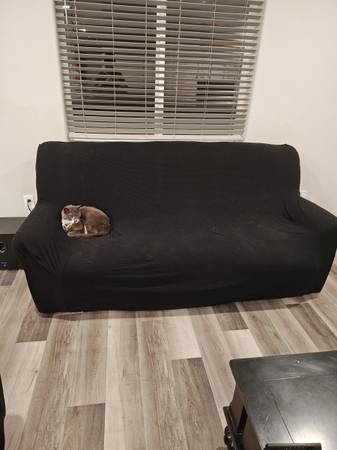 Free couch, love seat, recliner set 1