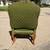 Pair Vintage French Louis XV Style Slipper Chairs- Down Cushions 4 thumbnail