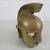 Vintage Solid BrassTrojan Spartan Gladiator Helmet 8 3/8" Tall 2 thumbnail