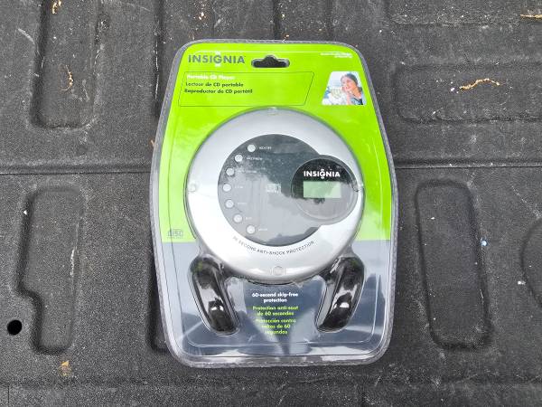 Insignia CD Player Brand New Sealed w/ Headphones 1