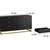 Brand New Modern Black and Gold Small Short 6 Drawer Dresser 5 thumbnail