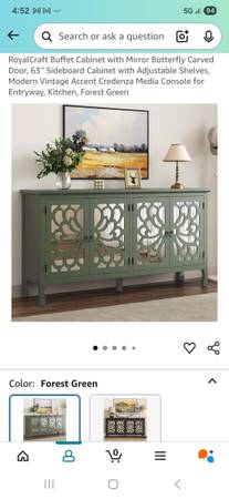 Brand new Sage side board/entryway 1