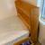 Solid oak single bed with mattress 3 thumbnail