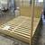 Article Lenia King Canopy Bed - Oak 3 thumbnail