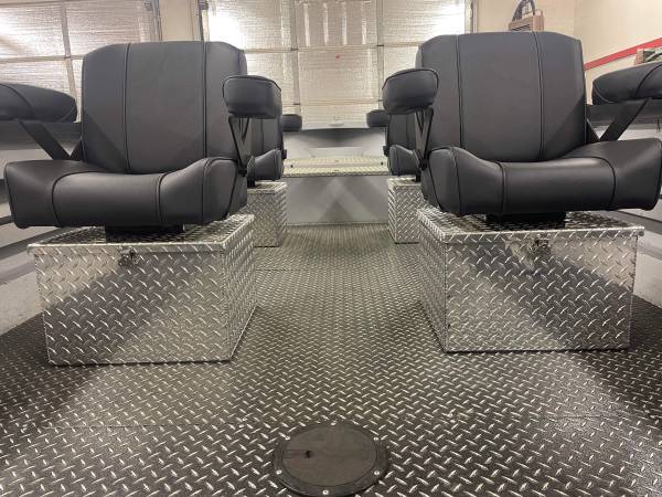 Diamond Plate Seat Boxes 1